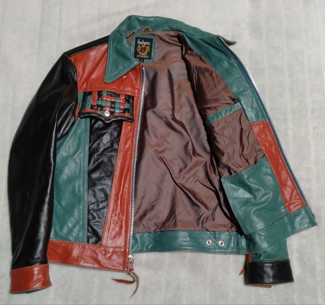 【牛革】schott レザー・ジャケット