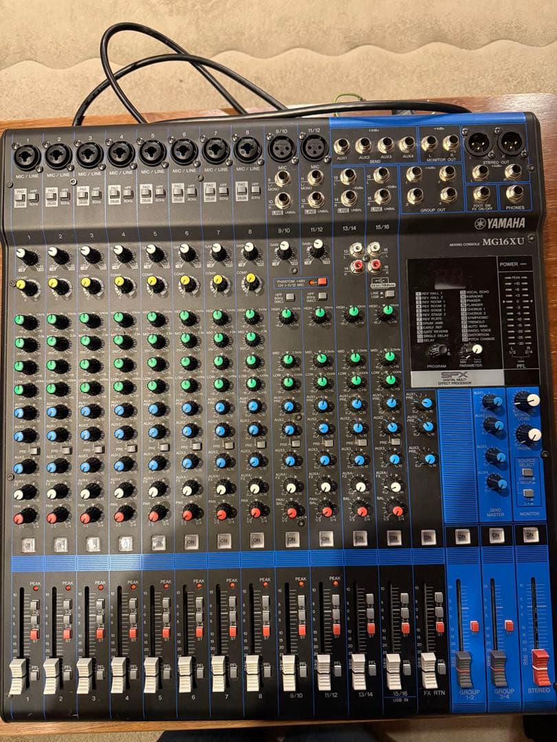 Yamaha MG16XU アナログミキサー 中古品