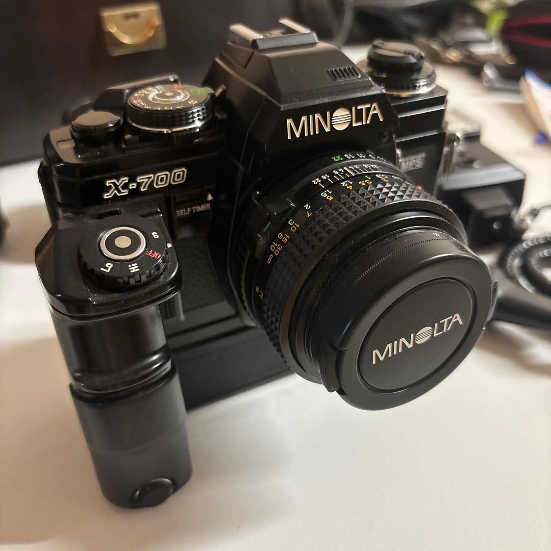 MINOLTA X-700 フィルムカメラセット