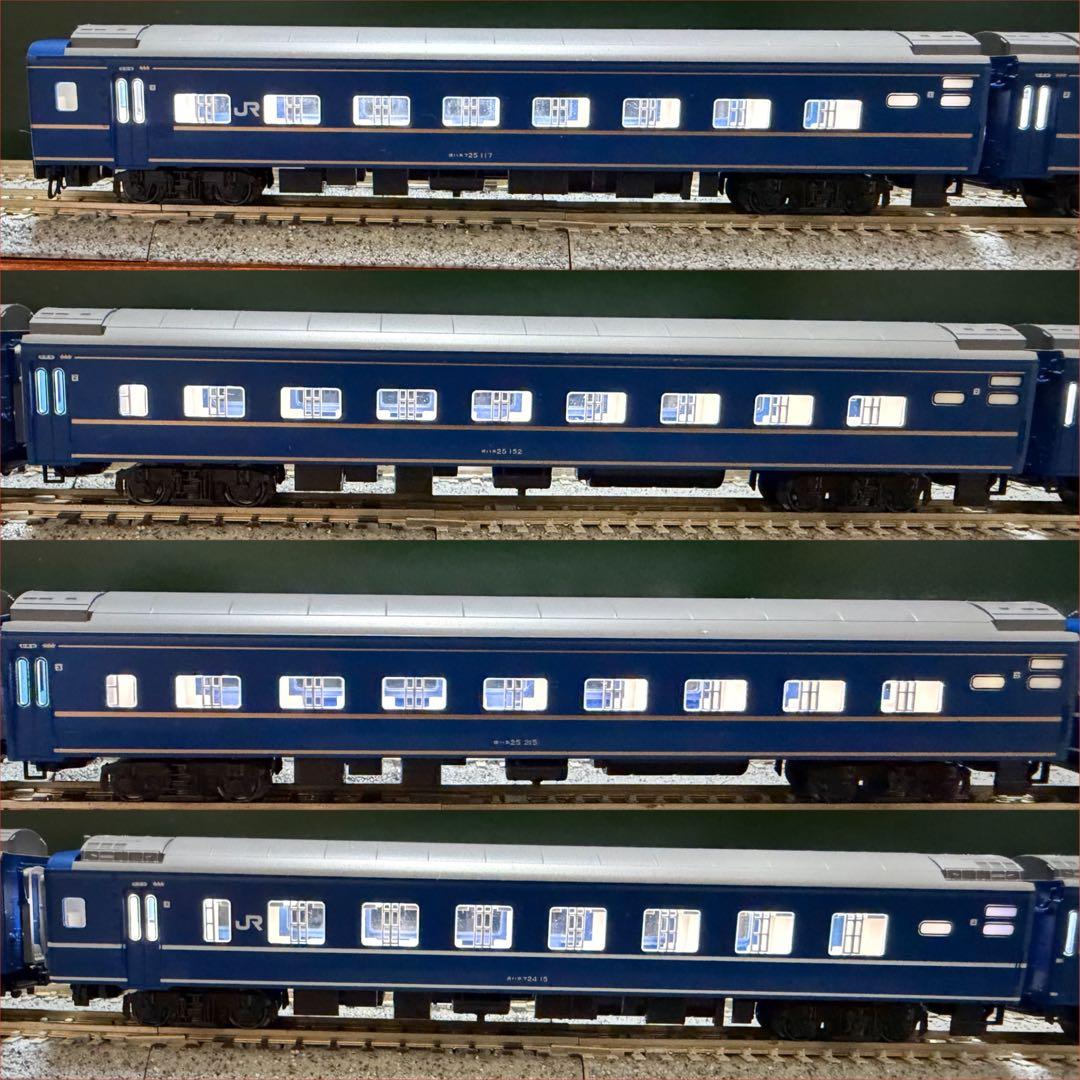 【室内灯有】KATO 10-881,882 24系寝台特急「日本海」11両セット