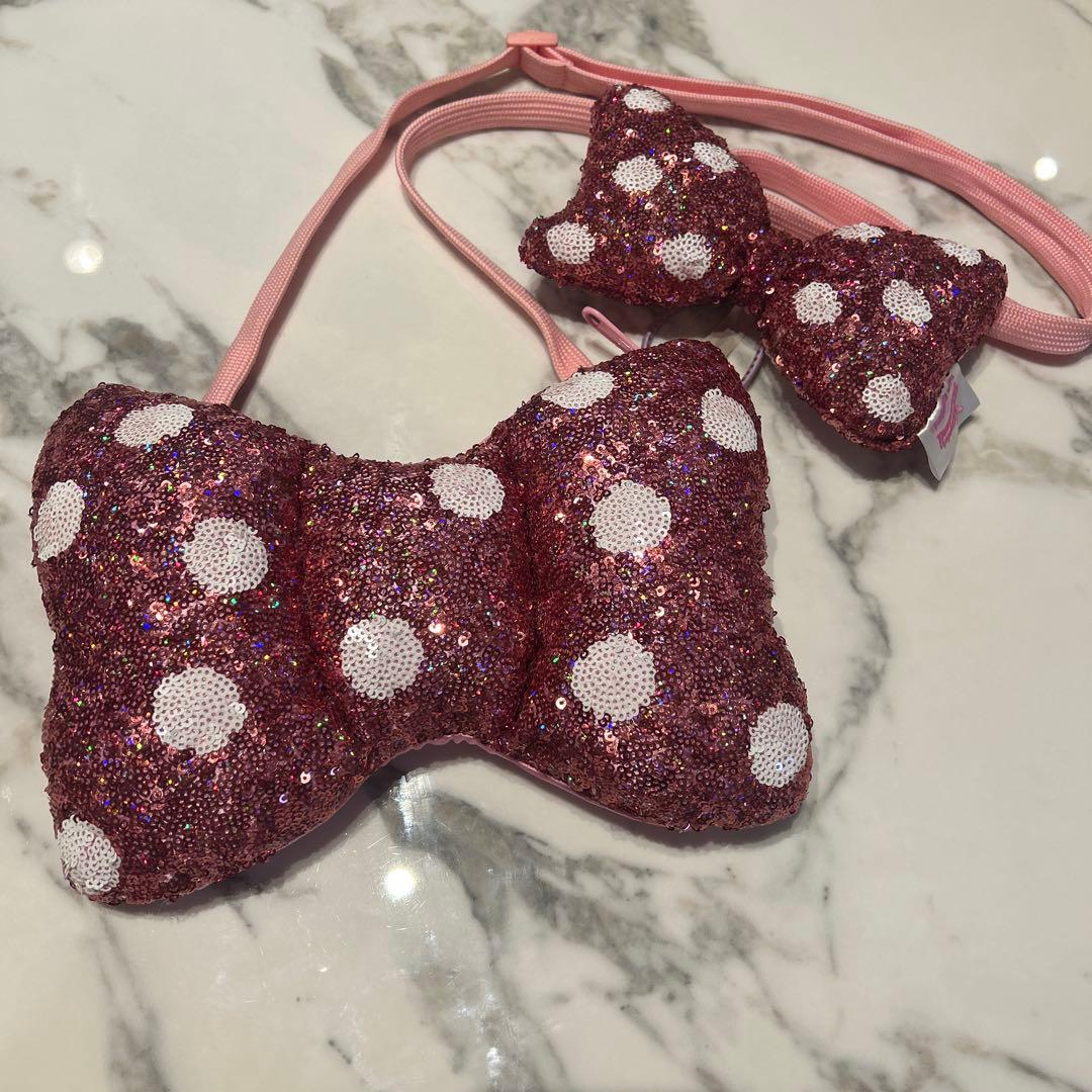 パルパルーザ ミニーマウス ヘアゴム　ショルダーバックセット