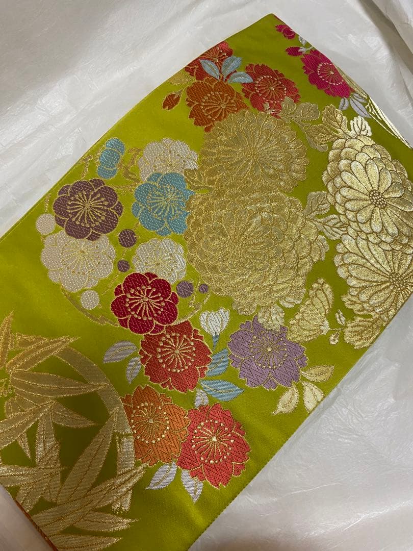 七五三用 花柄刺繍 着物セット