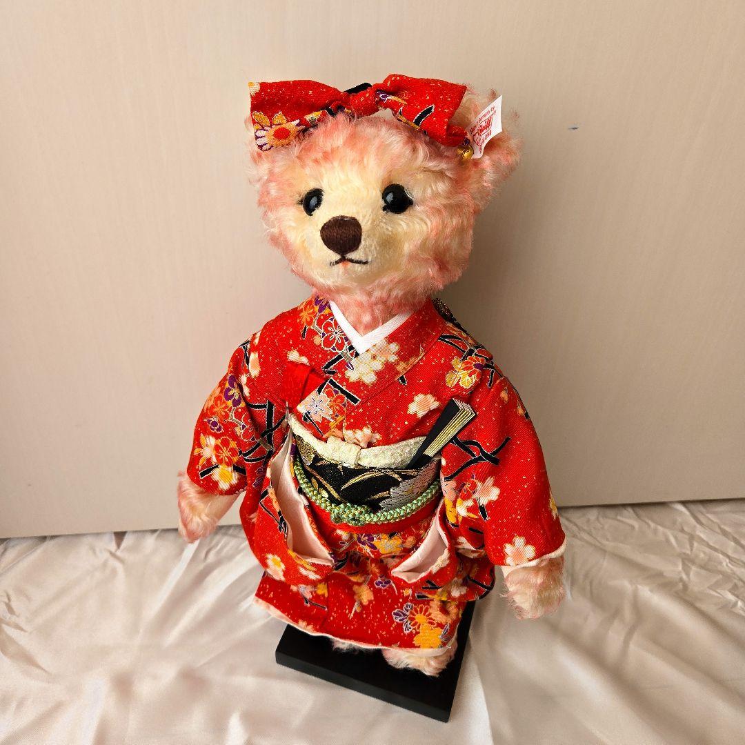【1500体限定】証明書付 シュタイフ テディベア 松姫 日本限定