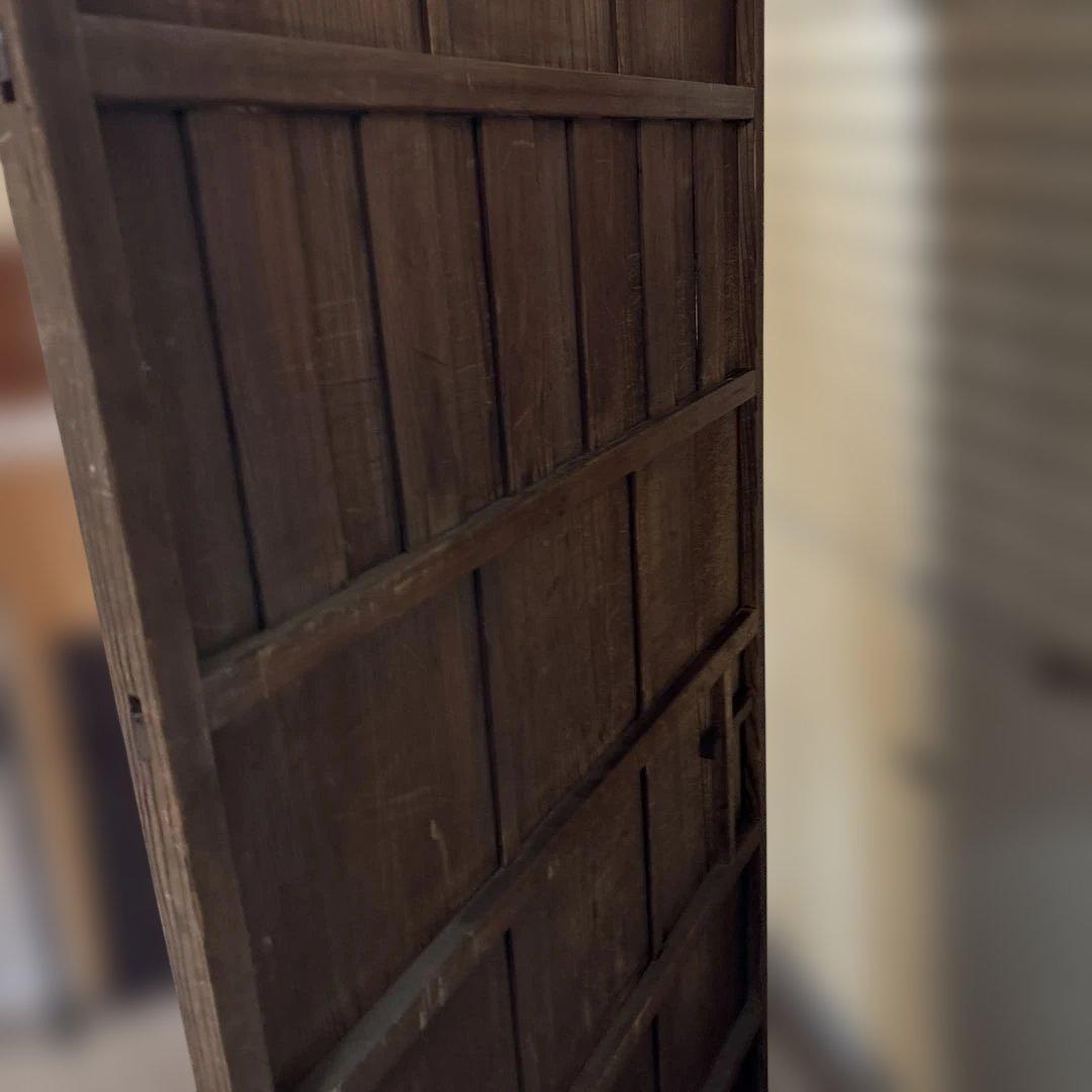 木製 扉　時代建具　お引き取りの場合お値引き有り