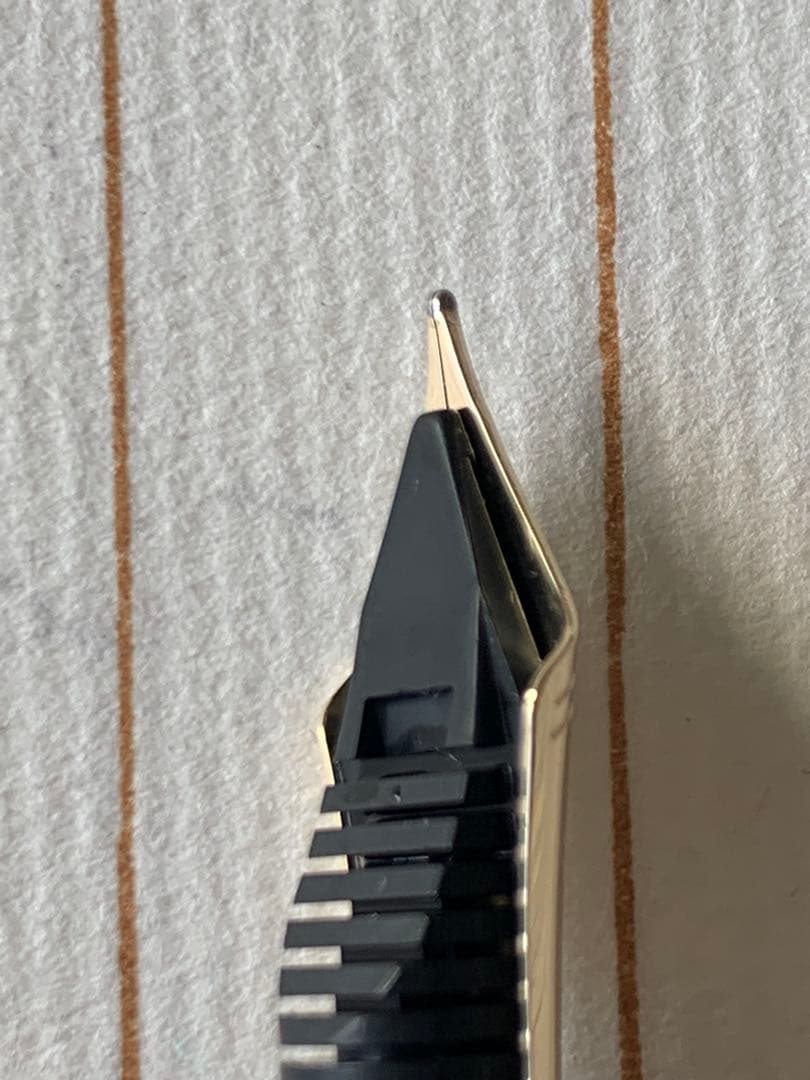 プラチナ 3776 ボルドー 万年筆 14K