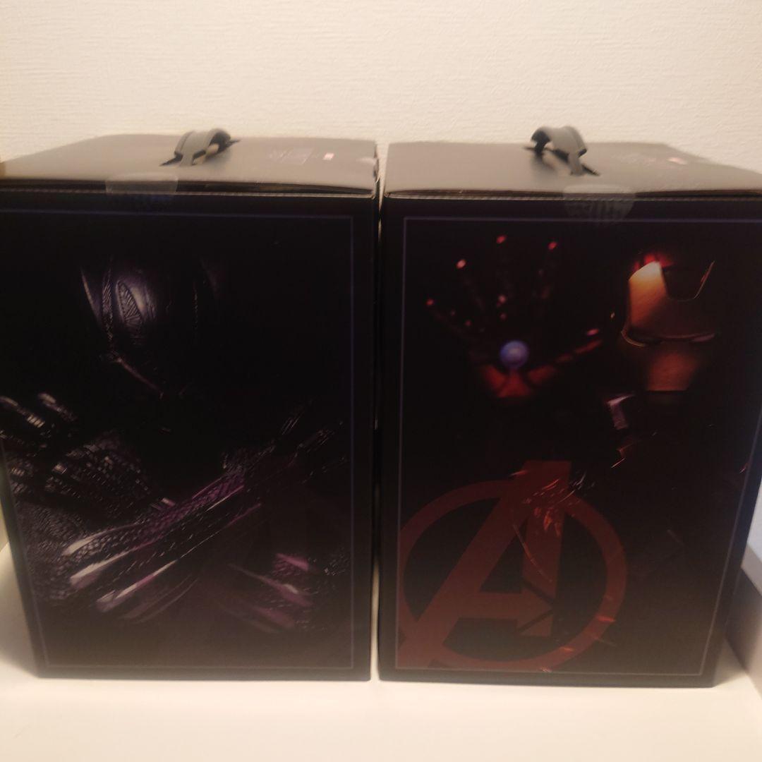 Happyくじ　アイアンマン　ブラックパンサー