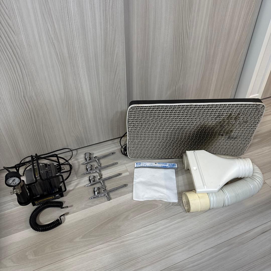 【処分セール】リニアコンプレッサーL5 エアブラシ レギュレーター 塗装ブース