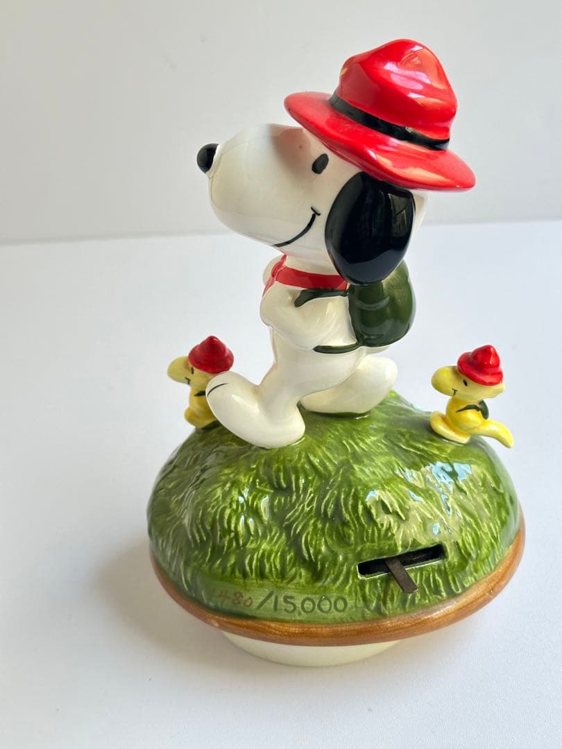 ヴィンテージ スヌーピー ビーグルスカウト　オルゴール