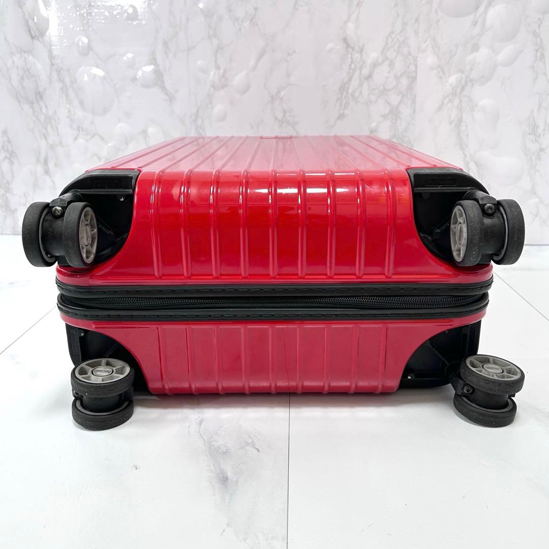 RIMOWA サルサエアー 34L 機内持ち込み 四輪 キャリーケース レッド