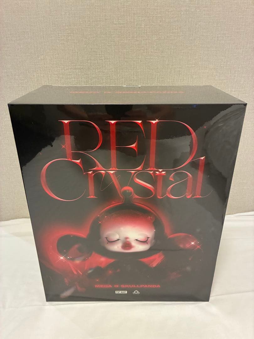 MEGA α SKULLPANDA 400% Red Crystal