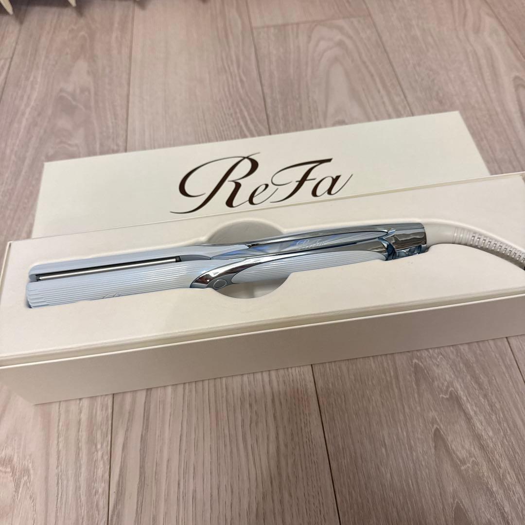 新品未使用 ReFa ストレートヘアアイロン ホワイト 専用ボックス付き