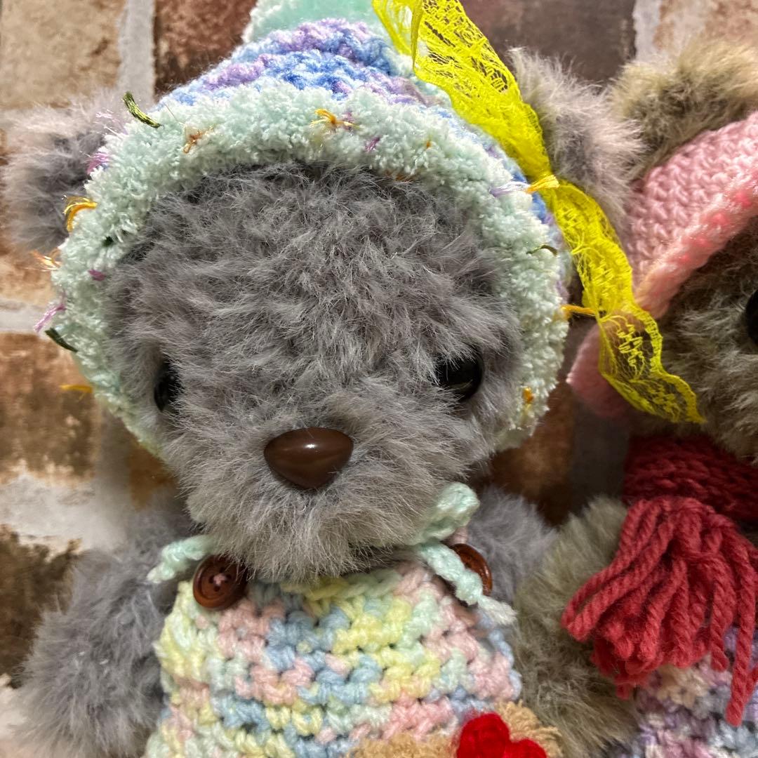 カスタマイズ可能❣️クマさんあみぐるみ