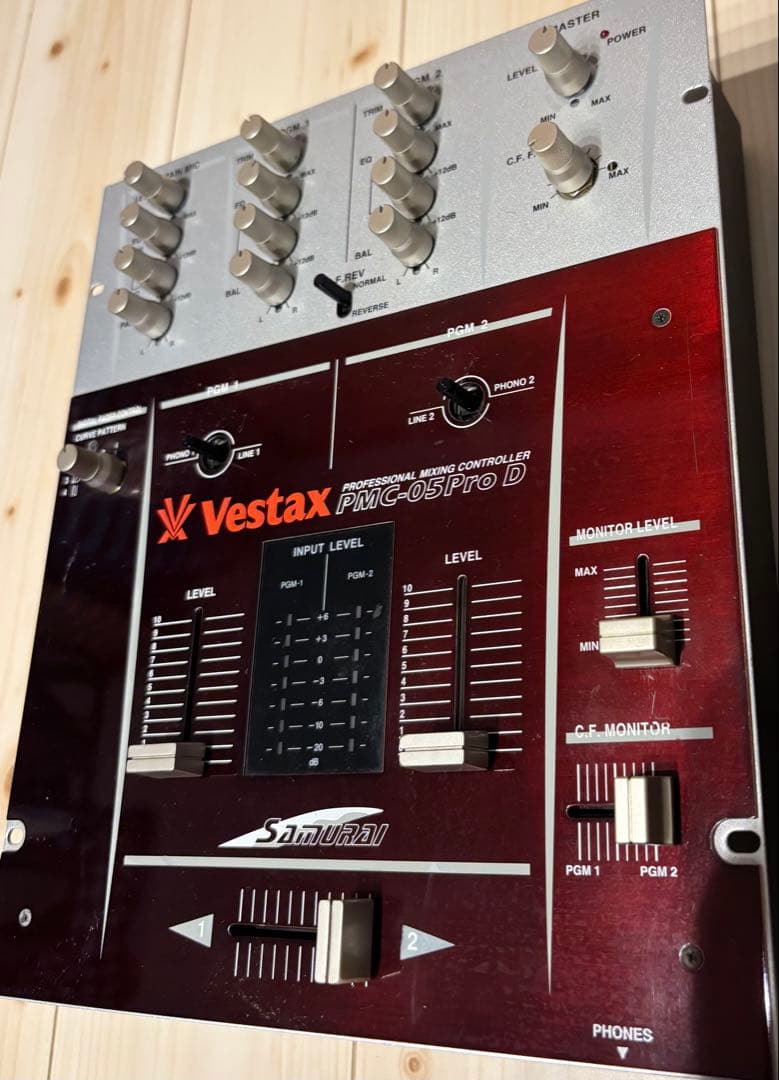 g*3様 Vestax PMC-05Pro D DJミキサー　SAMURAI