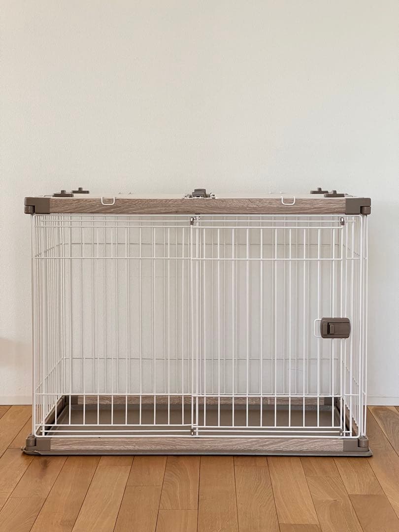 アイリスオーヤマ 屋根付 ウッディサークル PWSR-960V ライトナチュラル