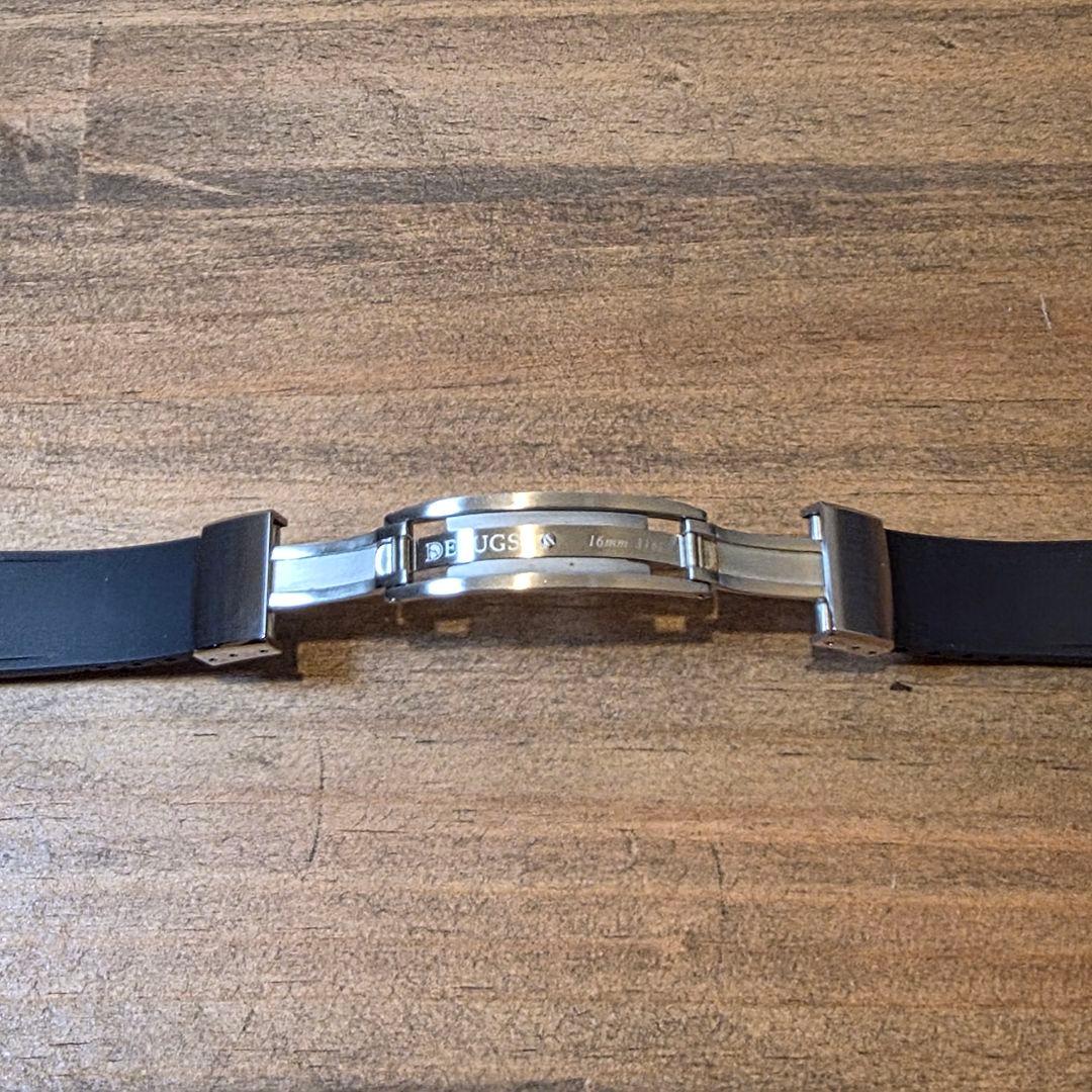 Cartier サントスドゥカルティエMM Delugsラバーベルト