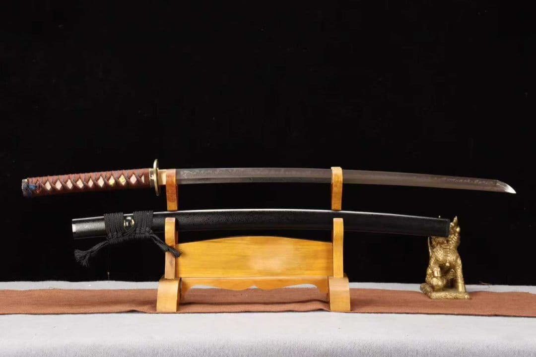 【千鶴】古兵器 刀装具 日本刀　模造刀 居合刀 武士道 鑑賞用 美術刀 贈り物