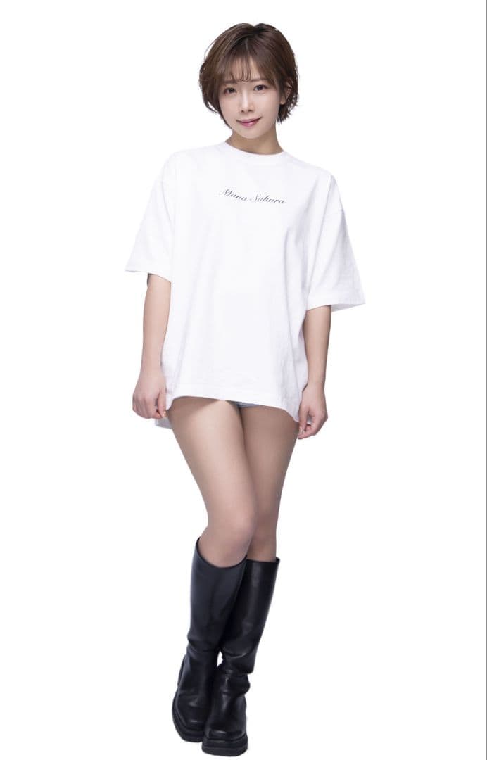 紗倉まな まなTシャツ&ロンTセット Lサイズ