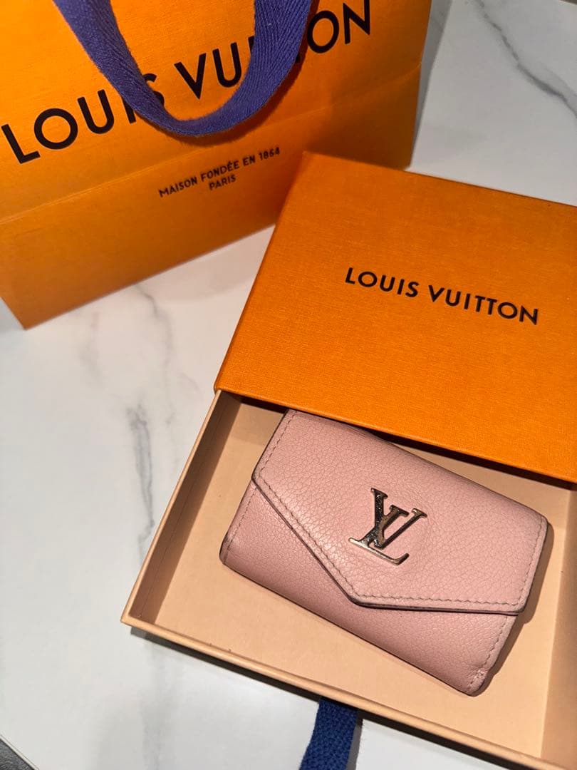 【値下げ不可】LOUIS VUITTON ピンク 三つ折り財布 ローズバレリーヌ