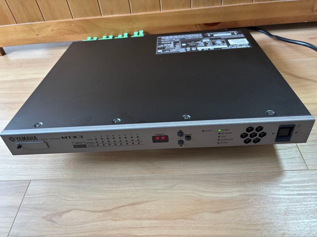 YAMAHA ヤマハ マトリクスプロセッサー MTX3