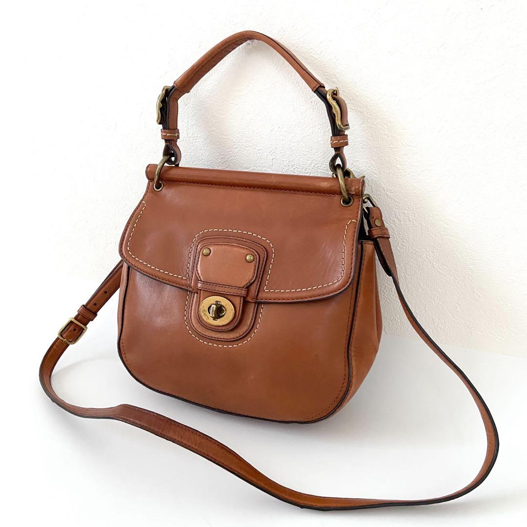 オールドコーチ ニューウィリス 2way ショルダーバッグ オールレザー 本革