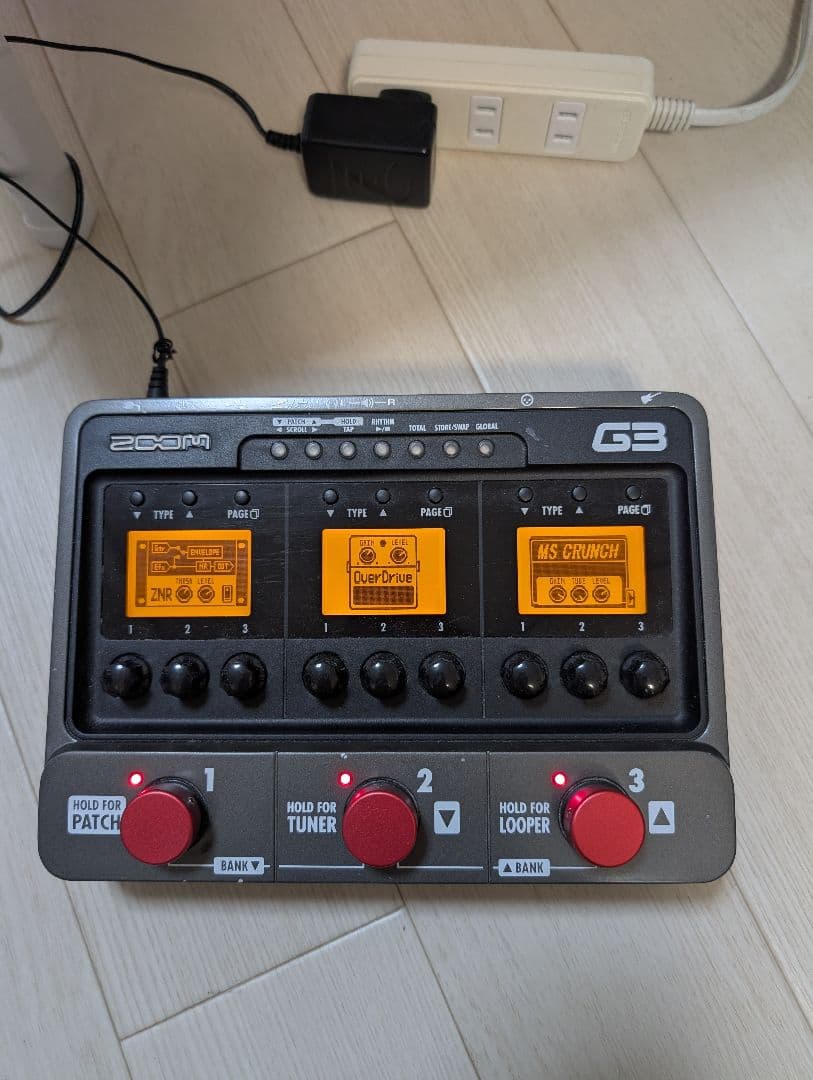 Zoom G3 ver 2.0 ギターエフェクター キャプ付き