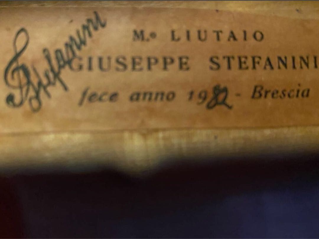 バイオリン 4/4 1982年ラベル