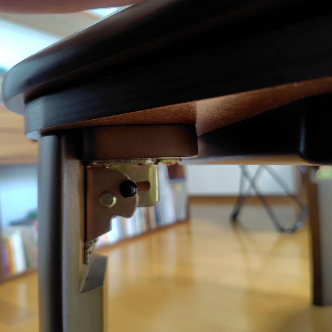 フラットヒーター折れ脚こたつ フラットモリス 105cmx75cm　送料無料