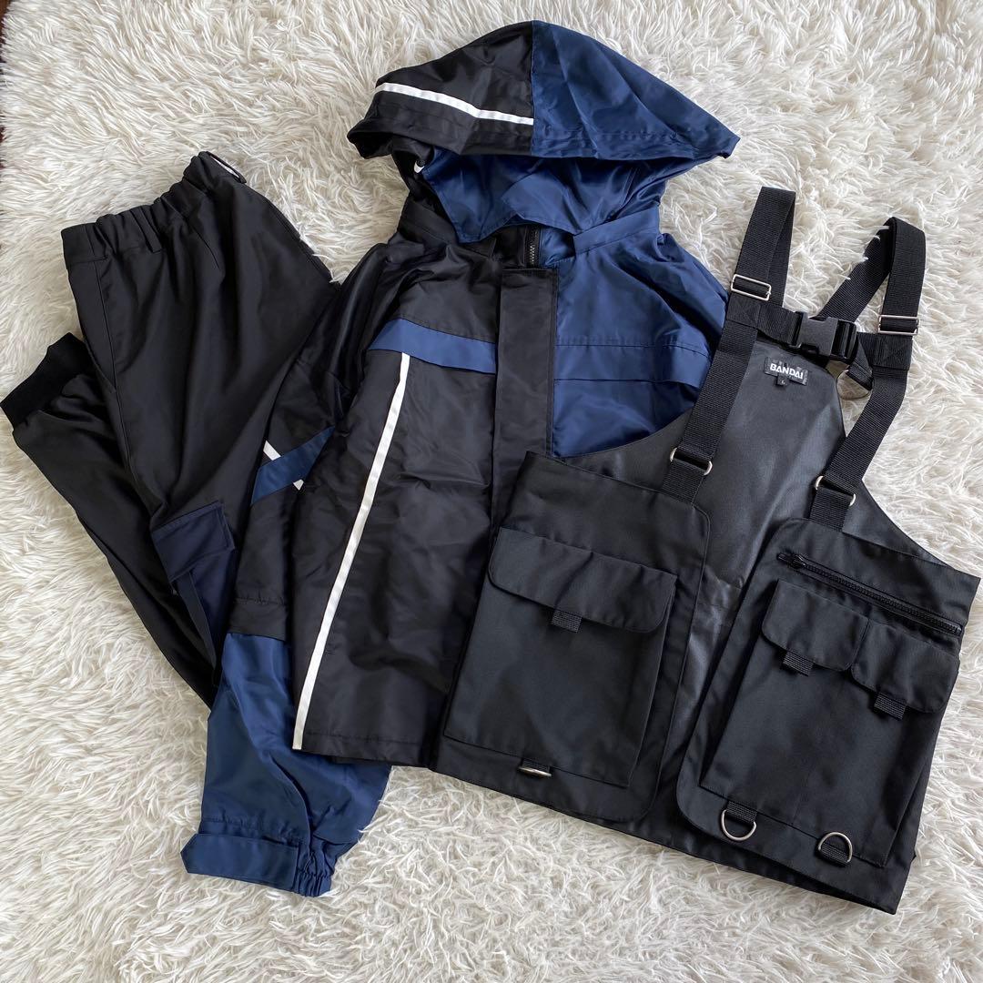 公式　BANDAI 仮面ライダーギーツ DGP ジャケット＆ベスト&パンツ