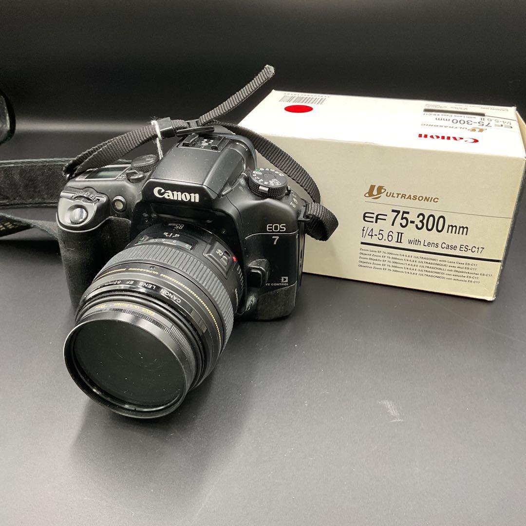 A643 Canon EOS 7 + EF 75-300mmセット