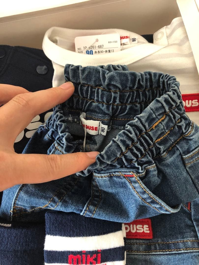 miki HOUSE ベビー服セット ギフトボックス付き