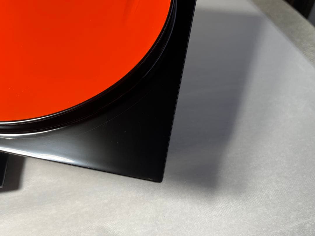 輪島塗　輪付膳　2点