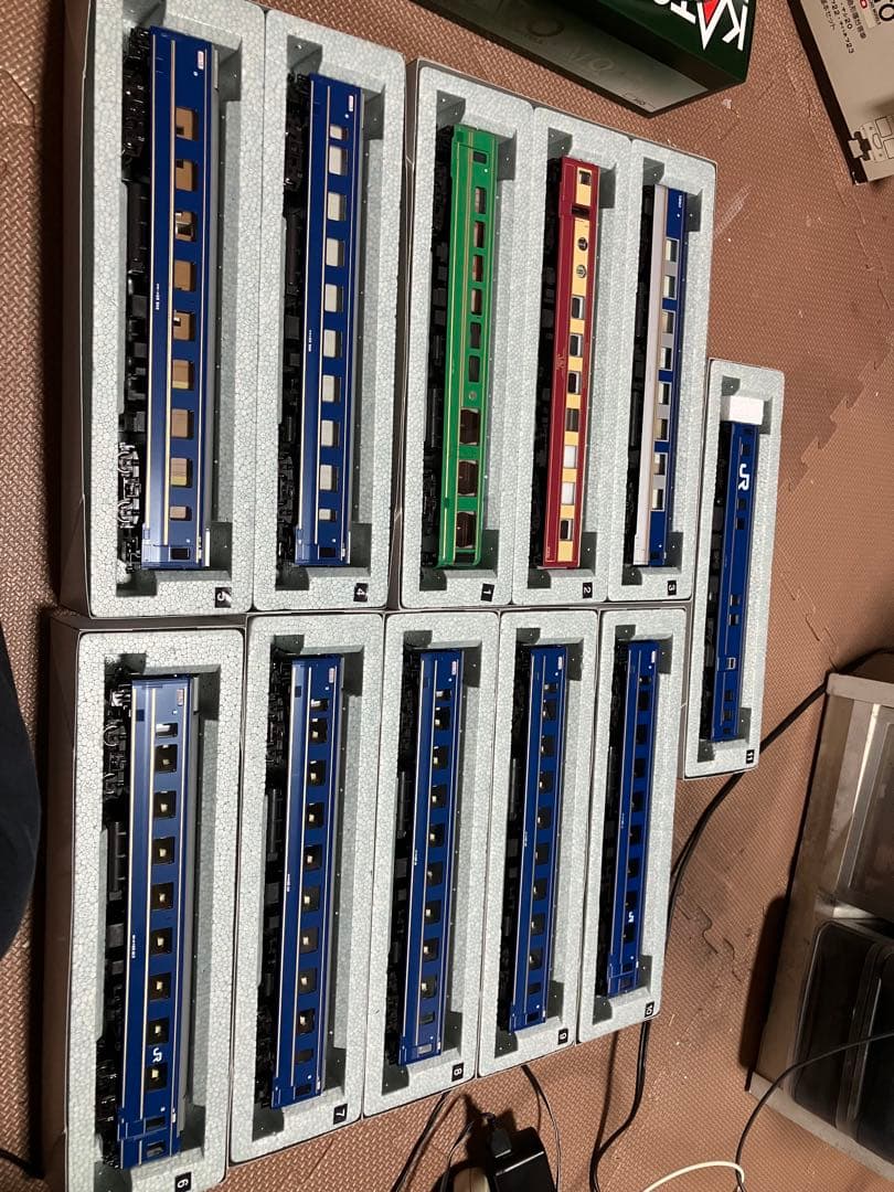 KATO HO 北斗星トマムスキー　フル編成セット 24系