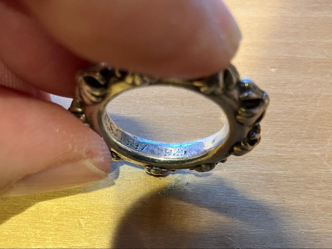 Chrome Hearts 1997フラワーモチーフリング 925
