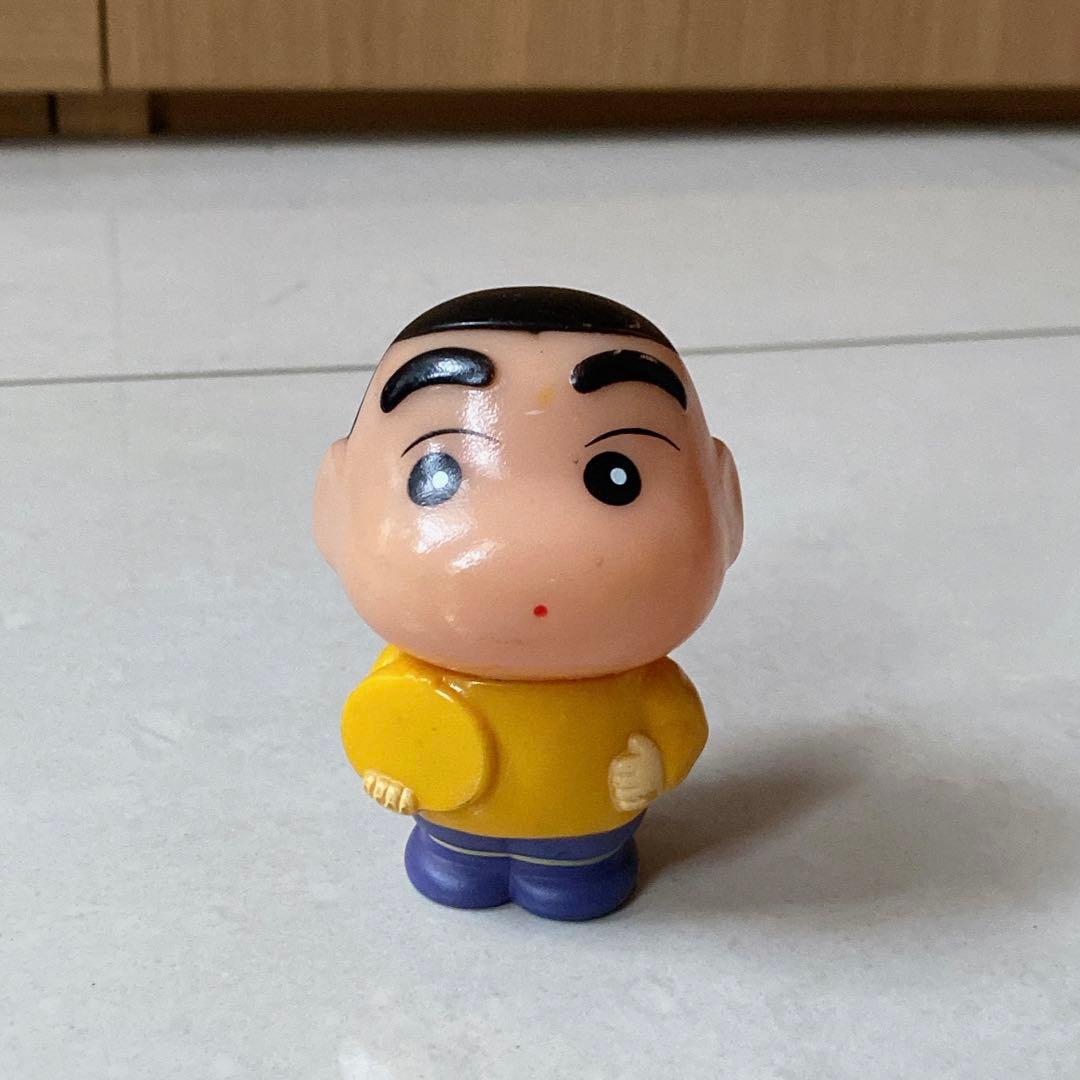 クレヨンしんちゃん　ソフビ　貯金箱