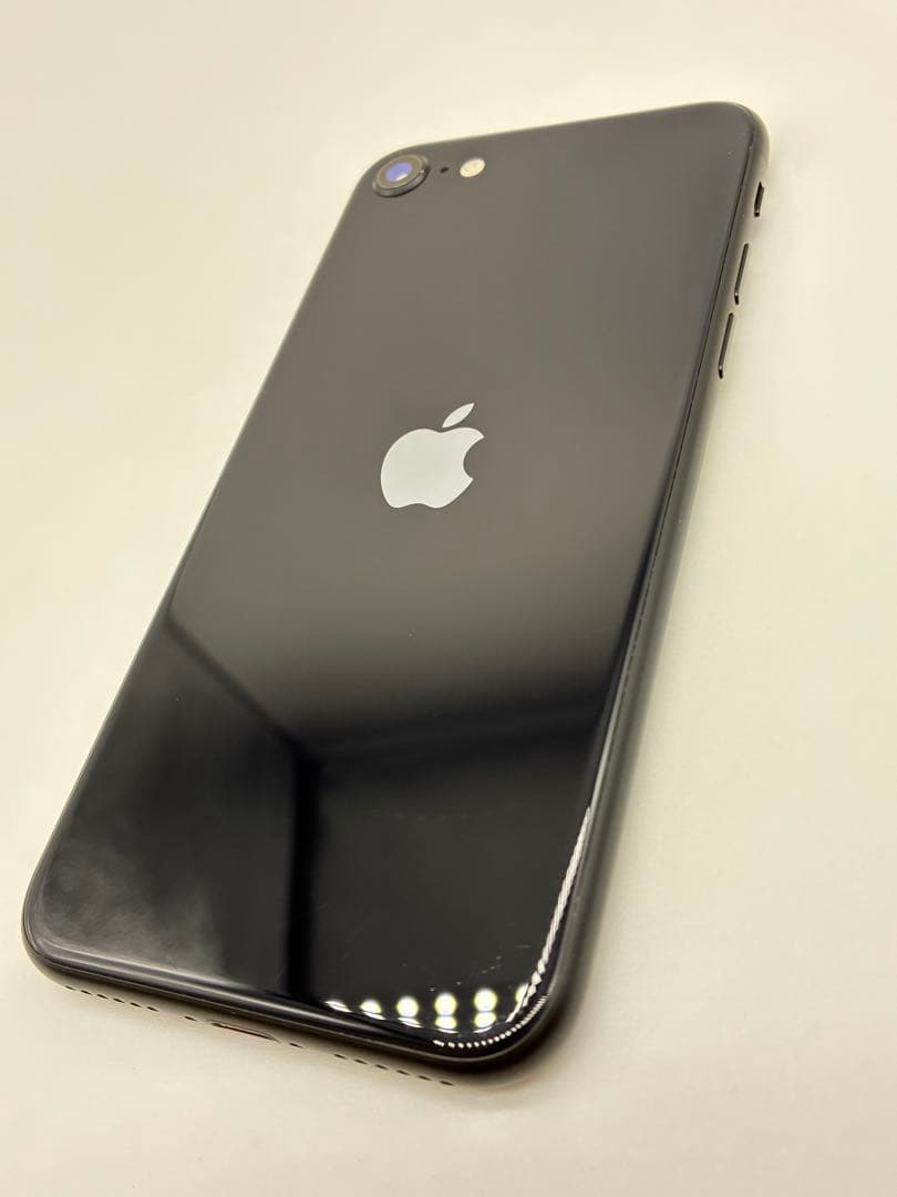 バッテリー100 Apple iPhone SE3 128GB ミッドナイト