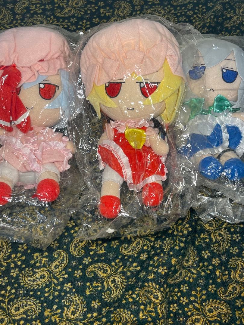 東方ぬいぐるみシリーズ セット　ふもふもれみりあ。ふもふもふらん。ふもふもさくや