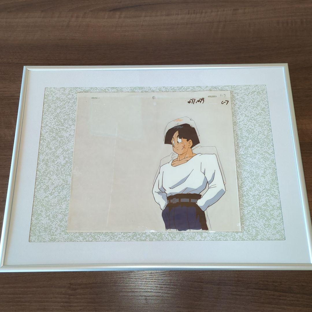 【貴重】ドラゴンボール【ヤムチャ】セル画 動画 原画(UV額縁付き)