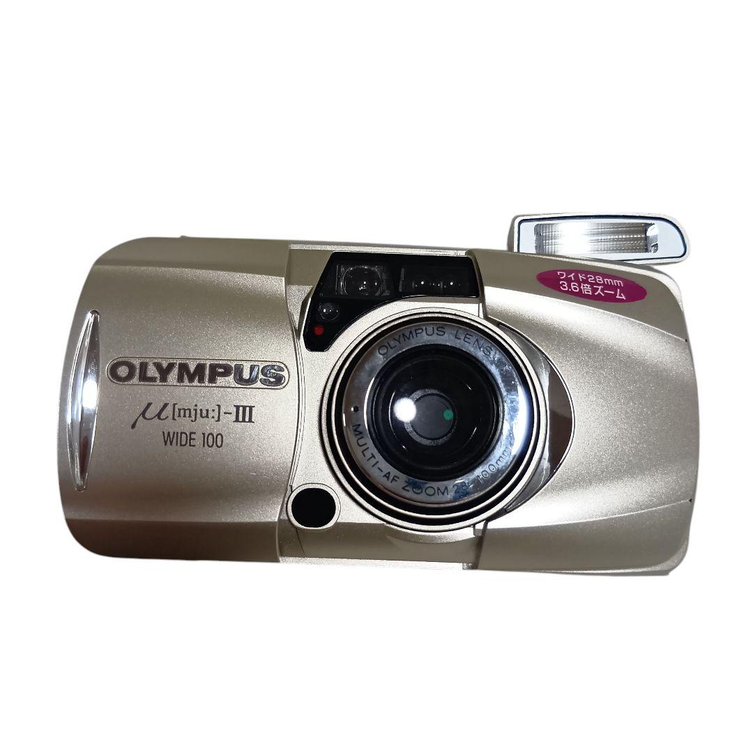 momo＆mikan　OLYMPUSμ-3 WIDE 100 ミューmju