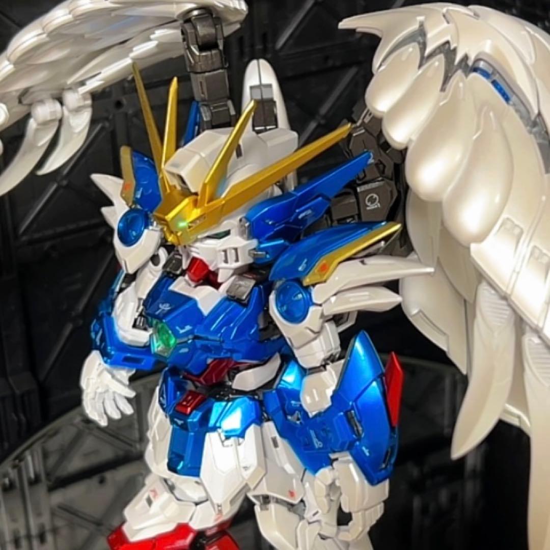 か*ん様 MGSDウイングガンダムゼロew 塗装完成品