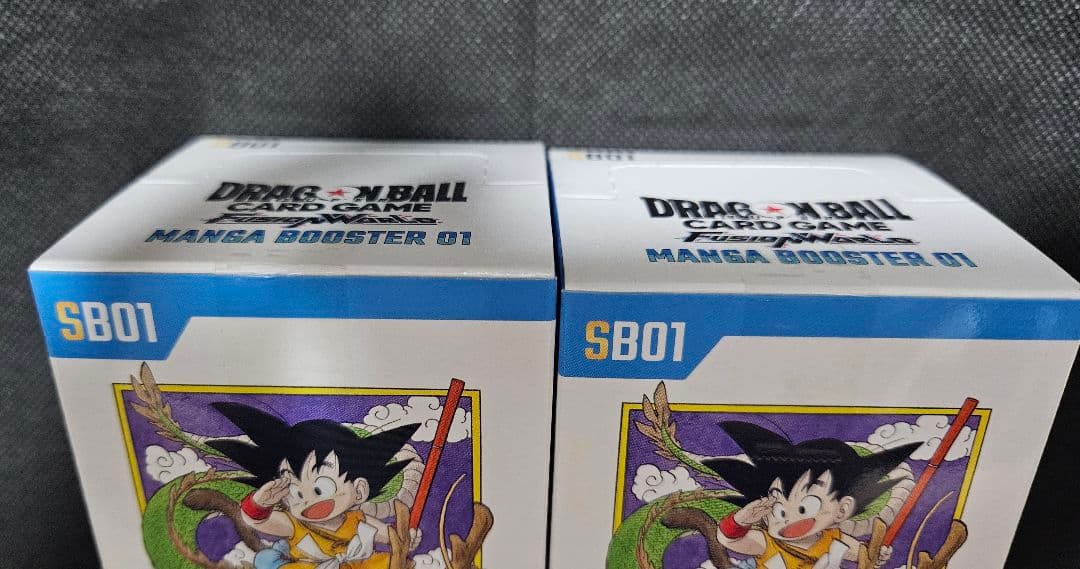 ドラゴンボールカードゲーム　マンガブースター01　2つセット