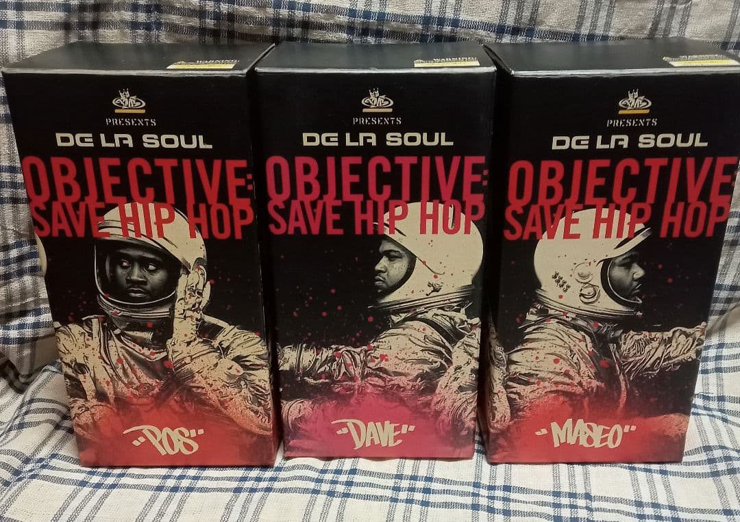 DE LA SOUL　PNB Nationフィギュア世界650体限定