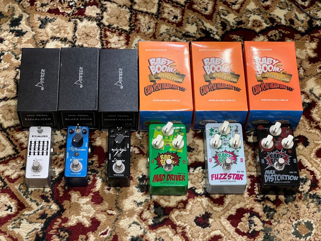 吉*田様 エフェクター 6点セット BIYANG Donner　ファズ OD E