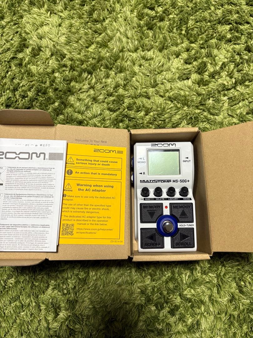 ZOOM MULTISTOMP MS-50G+マルチエフェクター マルチストンプ