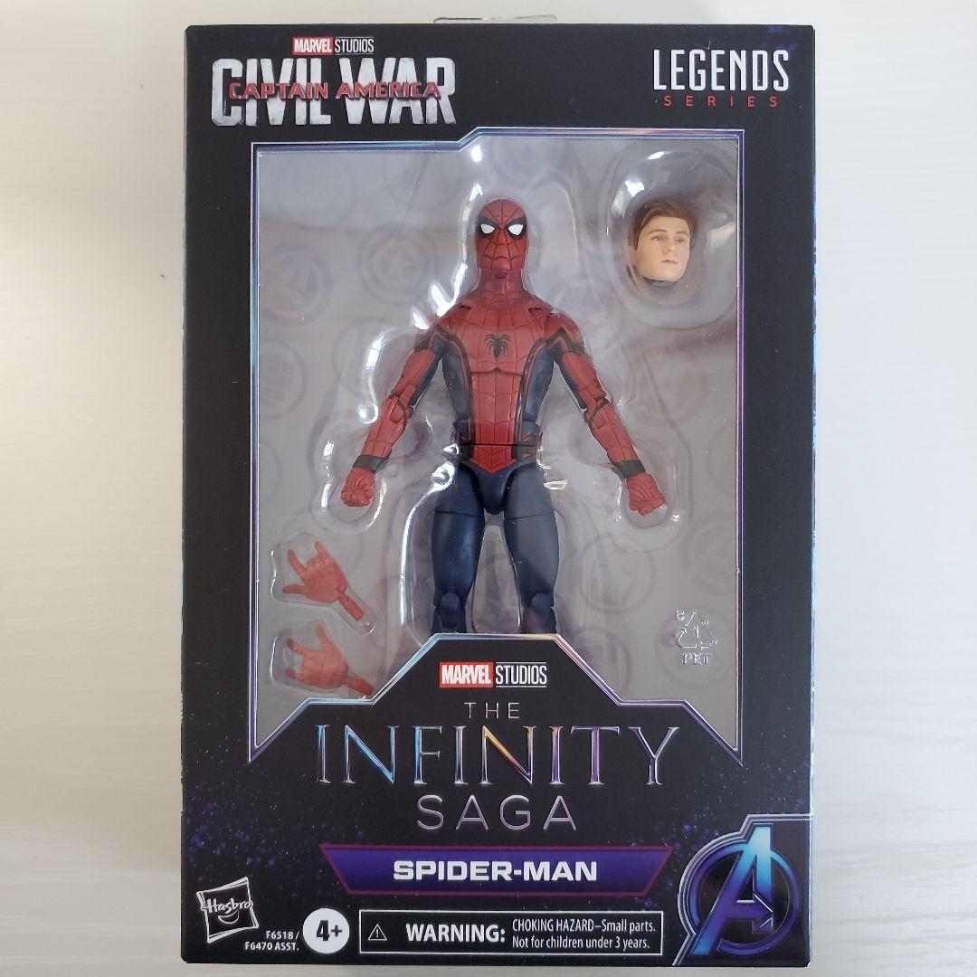 マーベルレジェンド インフィニティサーガ シビルウォー スパイダーマン 6インチ