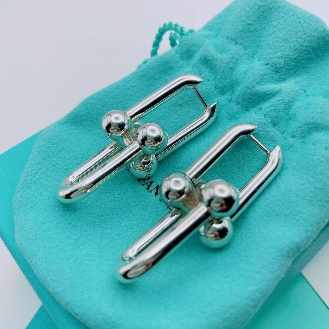Tiffany & Co. ハードウェア　ピアス　エクストララージ　リンク