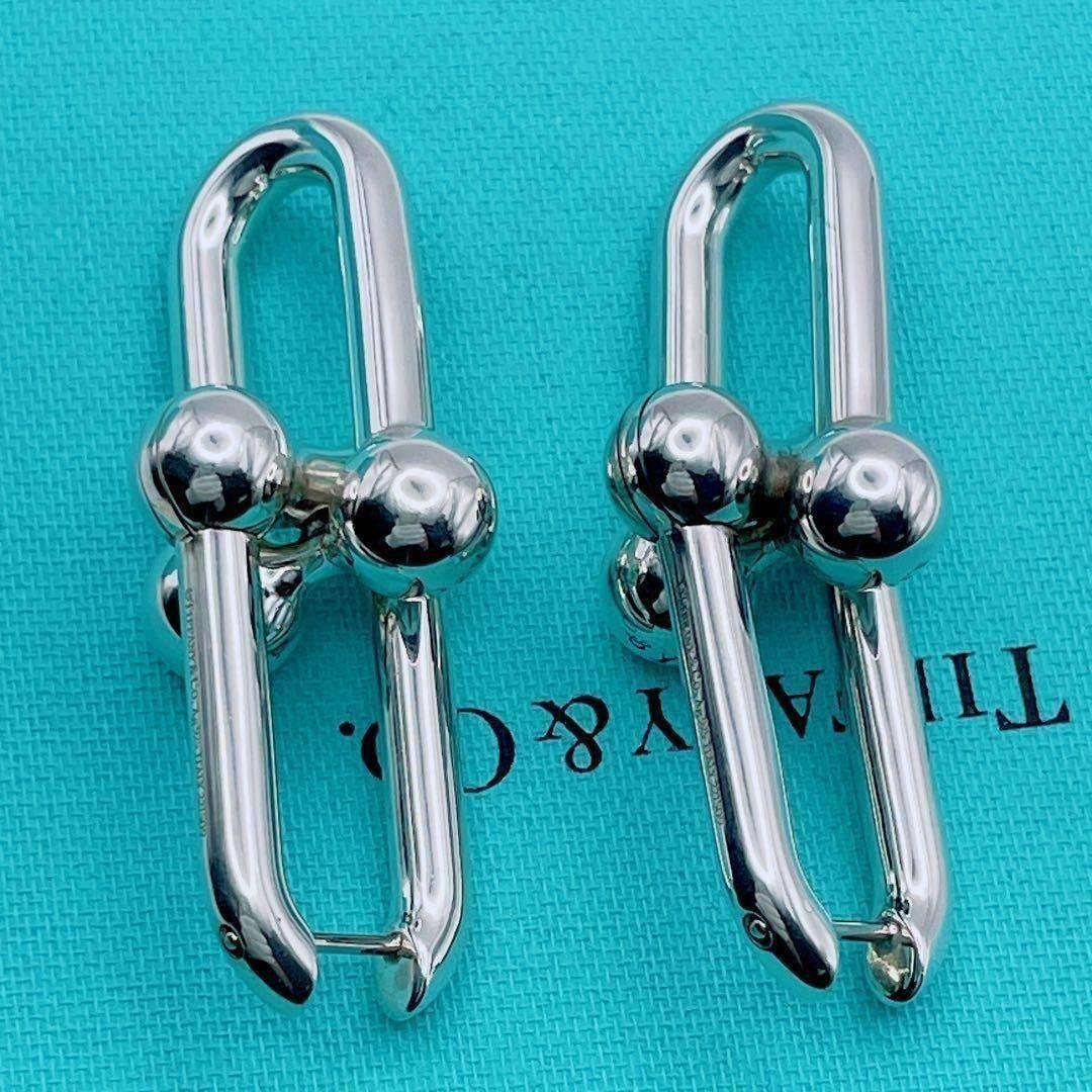 Tiffany & Co. ハードウェア　ピアス　エクストララージ　リンク