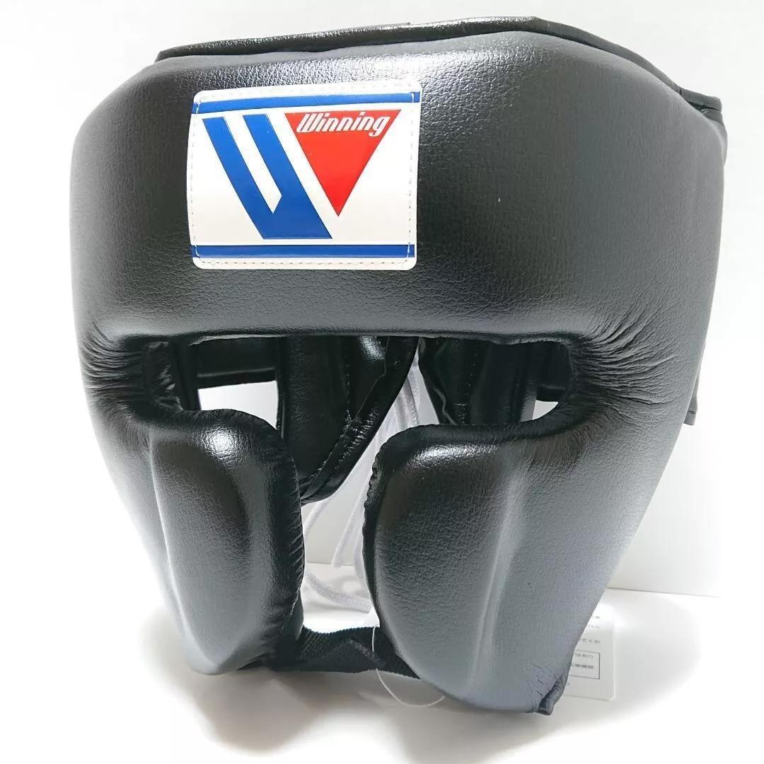 winning ウイニング ボクシング ヘッドギア M 黒 FG-2900 ①