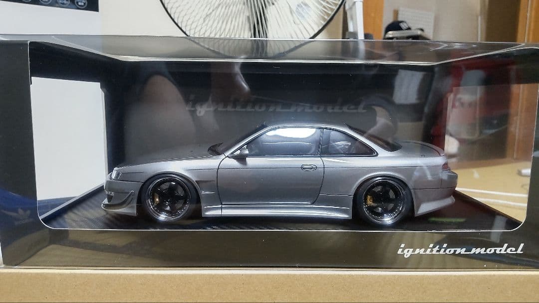IG3088 1/18 VERTEX S14 Silvia ガンメタ