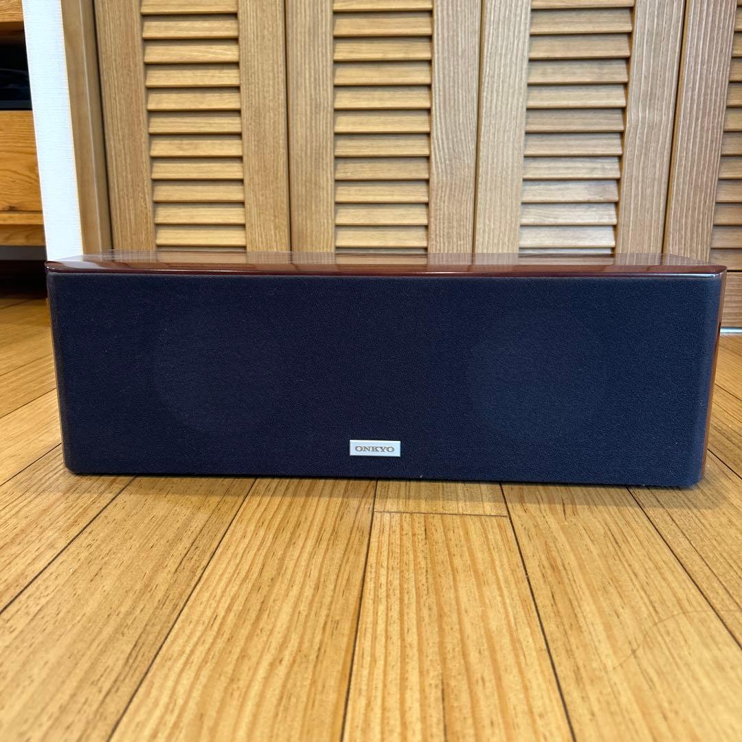 Onkyo センタースピーカー 2ウェイ ダークウッド