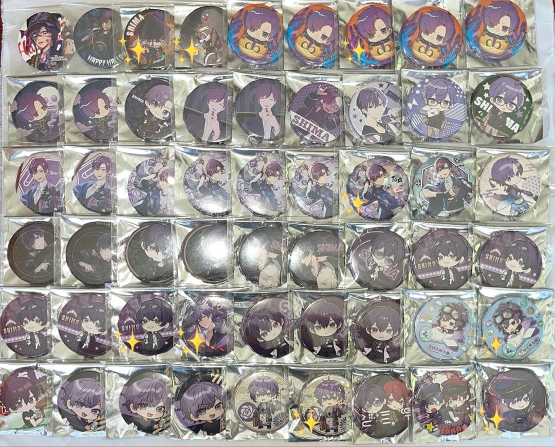 浦島坂田船 志麻 缶バッジ